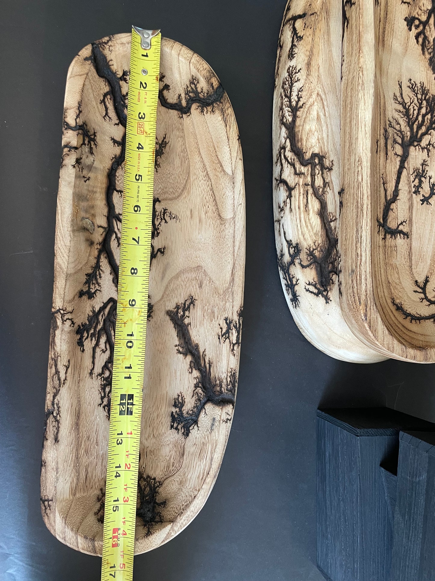 17" Oblong Decorative Dough Bowl
