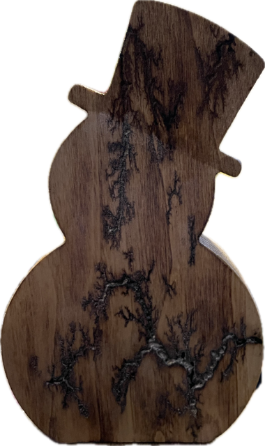 Chunky Tabletop Snowman