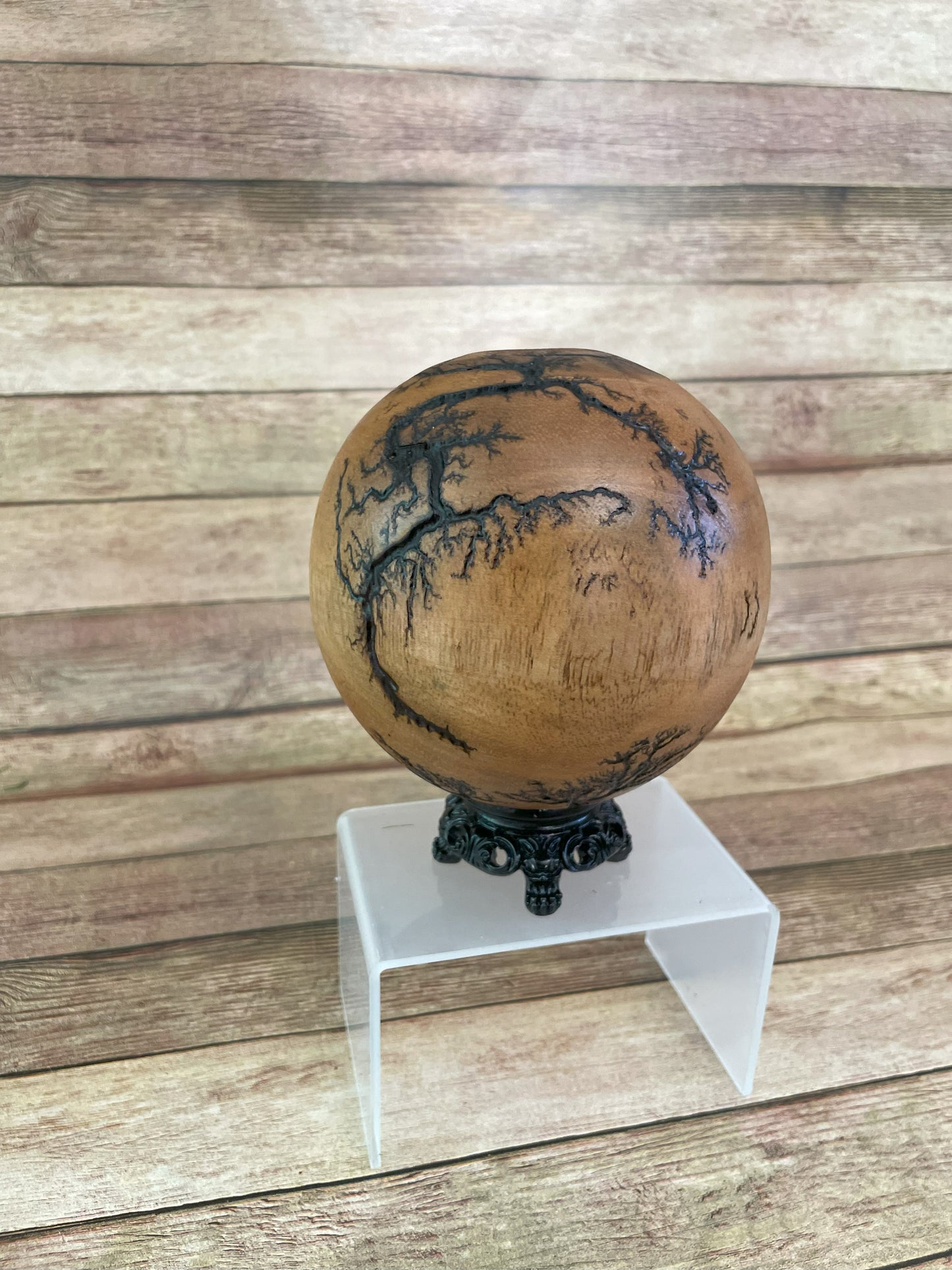 3.5" Wooden Sphere