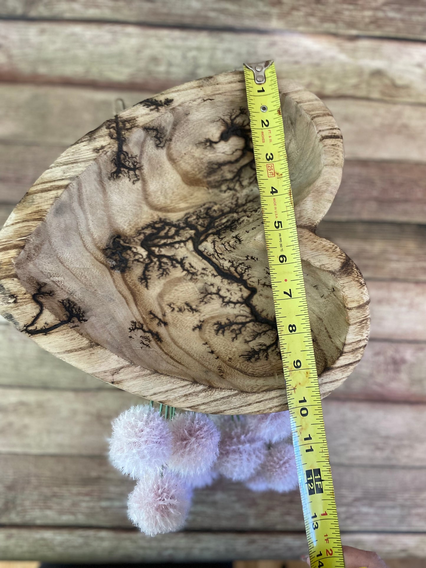 10" Heart Dough Bowl