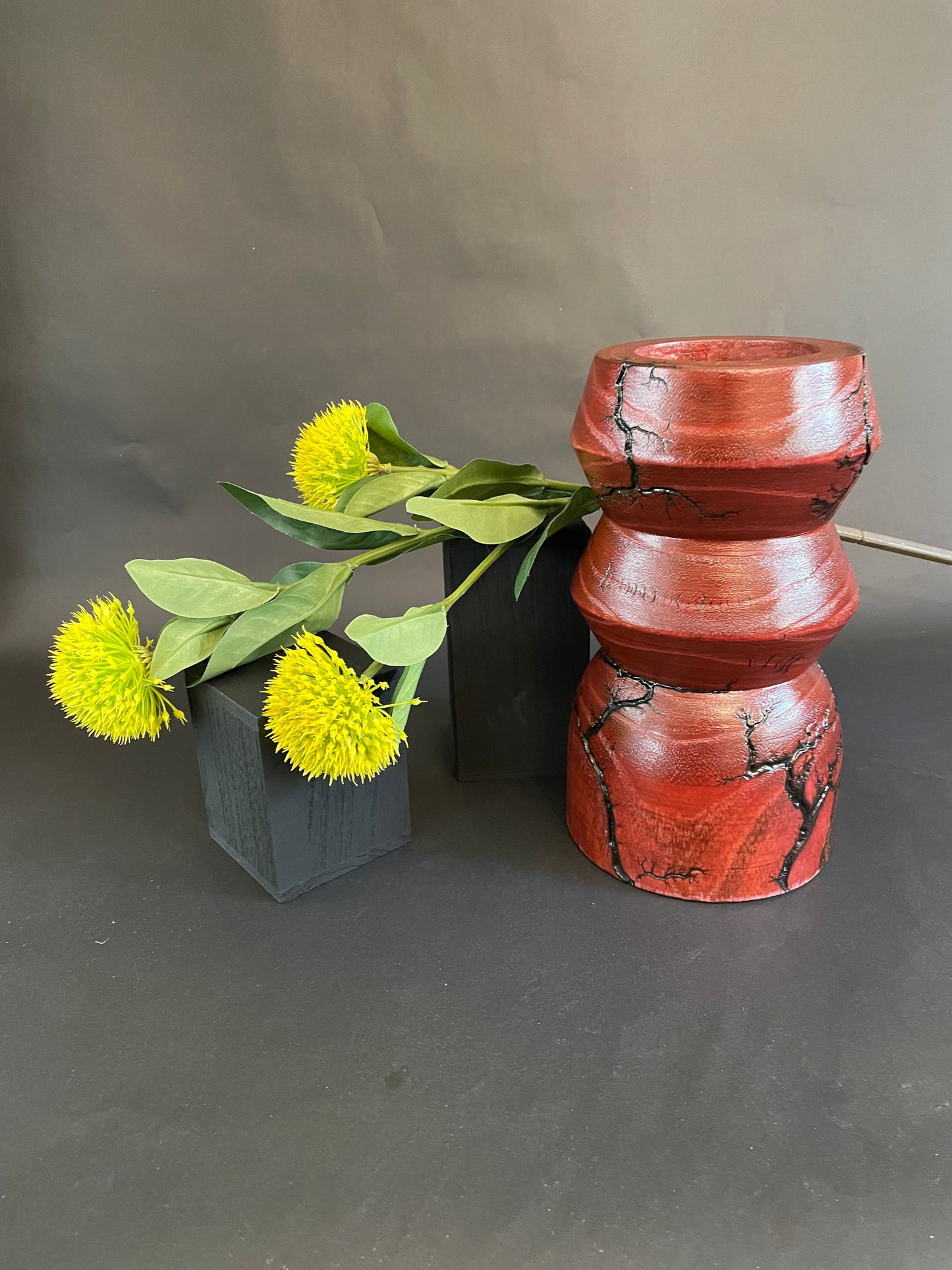 10" Accordion Vase