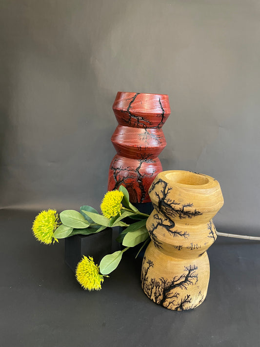 10" Accordion Vase